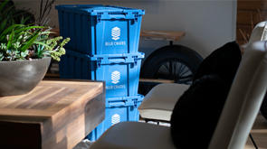 Rent Moving Boxes in Chicago  BluBox-it: Reusable Bin Company